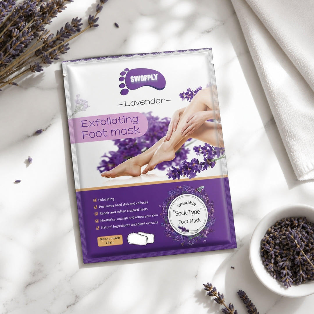 Masque Exfoliant Pieds à la Lavande